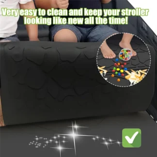 ABJL-inserto de suelo de vagón con alfombrilla para todo tipo de clima, almohadilla protectora fácil de limpiar para cochecito Wonderfold para vagones de cochecito W4