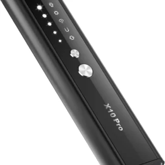 Detectores de cámaras ocultas X10 Pro, buscador de cámaras espías, detector de insectos, detector de rastreador GPS, detección de dispositivos ocultos de 5 engranajes de sensibilidad