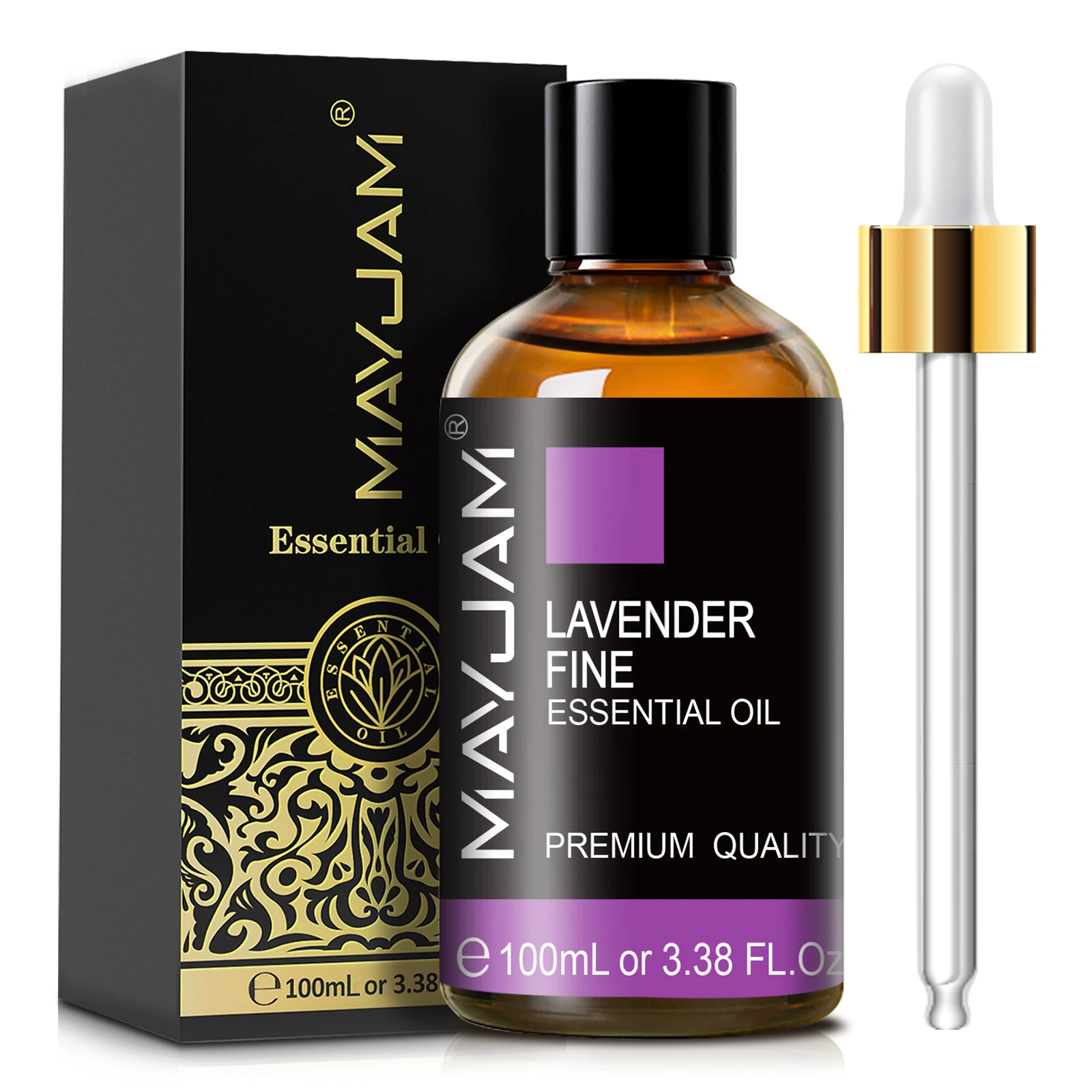 MAYJAM- Aceite esencial de aromaterapia may Chang árbol de té de lavanda cúrcuma 100 ml aceite esencial puro