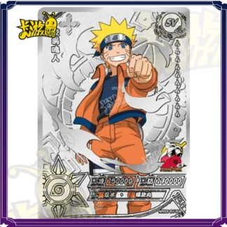 Tarjeta KAYOU Naruto 20 ° aniversario, tarjetas raras de colección de personajes SV SCR, tarjetas de juego de Anime NO.1-NO.10