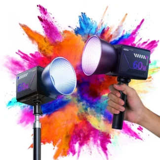 Luz de vídeo RGB, luz LED portátil para estudio de fotografía con 10000mAh recargable para transmisión de Vlog, lámpara de relleno de fotos en vivo