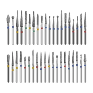 50 unids/bolsa fresas de diamante Dental taladro FG 1,6mm fresa para pieza de mano de alta velocidad Denspay fresa Dental pulido blanqueamiento Material de laboratorio