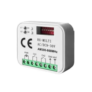 Receptor multifrecuencia Control de acceso Barrera Controlador de interruptor Universal Bidireccional On-Off