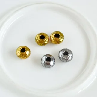 Cordial Design 6*6MM 100 Uds accesorios de joyería/s/espaciadores de acero inoxidable/forma de rueda/hecho a mano/cuentas DIY para collar # 195390