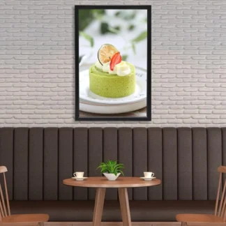 Marco de póster de película LED de 24X36 pulgadas, marco de fotos publicitario montado en la pared para cine en casa, caja de luz Led, pantalla publicitaria