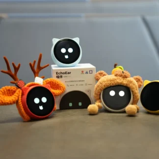 Echoear Meow compañero de escritorio inteligente Ai Chat Robot Bean Bag voz diálogo juguete acabado regalo de vacaciones