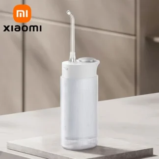 XIAOMI MIJIA irrigador Oral F400, hilo Dental de agua inalámbrico portátil, selección de dientes, 4 modos, tanque de agua de 200ml, flosser eléctrico