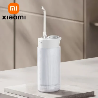 XIAOMI MIJIA irrigador Oral F400, hilo Dental de agua inalámbrico portátil, selección de dientes, 4 modos, tanque de agua de 200ml, flosser eléctrico