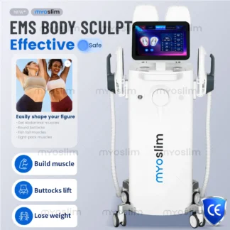 MYOSLIM-instrumento muscular EMS para dar forma al cuerpo, quemaduras, grasa, aumenta el músculo, reafirma la piel, máquina para esculpir el cuerpo con ondas electromagnéticas