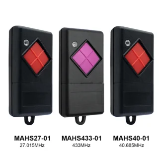 3 tipos DICKERT MAHS40-01 MAHS27-01 MAHS433-01 Control remoto para puerta de garaje para DICKERT 40.685MHz 27.015MHz 433MHz 1 botón