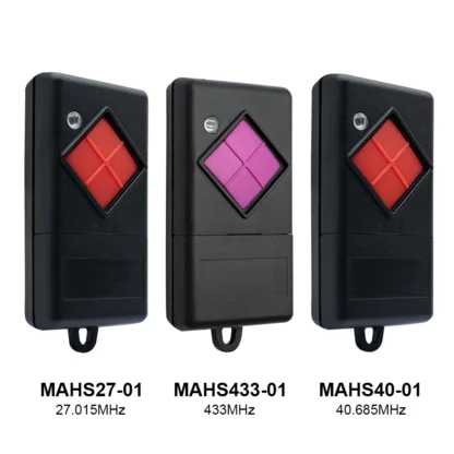 3 tipos DICKERT MAHS40-01 MAHS27-01 MAHS433-01 Control remoto para puerta de garaje para DICKERT 40.685MHz 27.015MHz 433MHz 1 botón