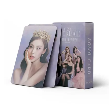 55 unids/set Kpop ITZY Lomo tarjetas mejores amigos para siempre temporada de felicitación 2022 tarjetas para álbum de fotos sesión fotográfica postal imágenes regalo para seguidores