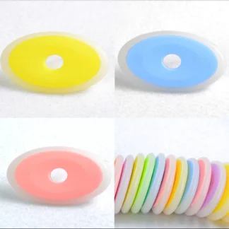 Bolígrafo de goma especial borrable, 6 piezas, bonito bolígrafo de Gel borrable, borrador ovalado de Color, papelería escolar y de oficina para estudiantes