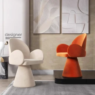 Silla de maquillaje minimalista moderna, diseñador de uñas femenino, armario, dormitorio, tocador, silla, nuevo taburete de tocador de alta gama