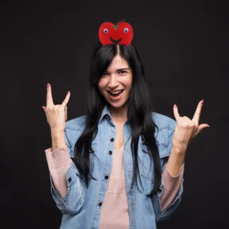 Cierres de manzana para fiesta, diademas bonitas de poliéster suave, accesorios para fotos de Halloween, decoración de frutas, novedad, accesorios para el cabello, 2 uds.