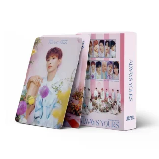 55 unids/set Boy Idol nuevo álbum SPILL THE FEELS serie tarjetas fotográficas JEONGHAN HOSHI WOOZI THE8 DK HD impresión Lomo tarjetas regalo para seguidores