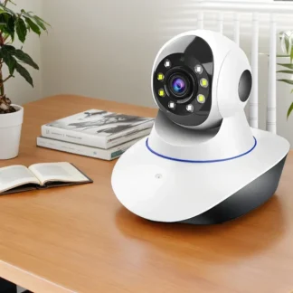 Cámara WiFi de 5 antenas - Full Color HD 360 ° Monitor de bebé con cámara web de vigilancia de seguridad para el hogar (PIX-LINK GT5)