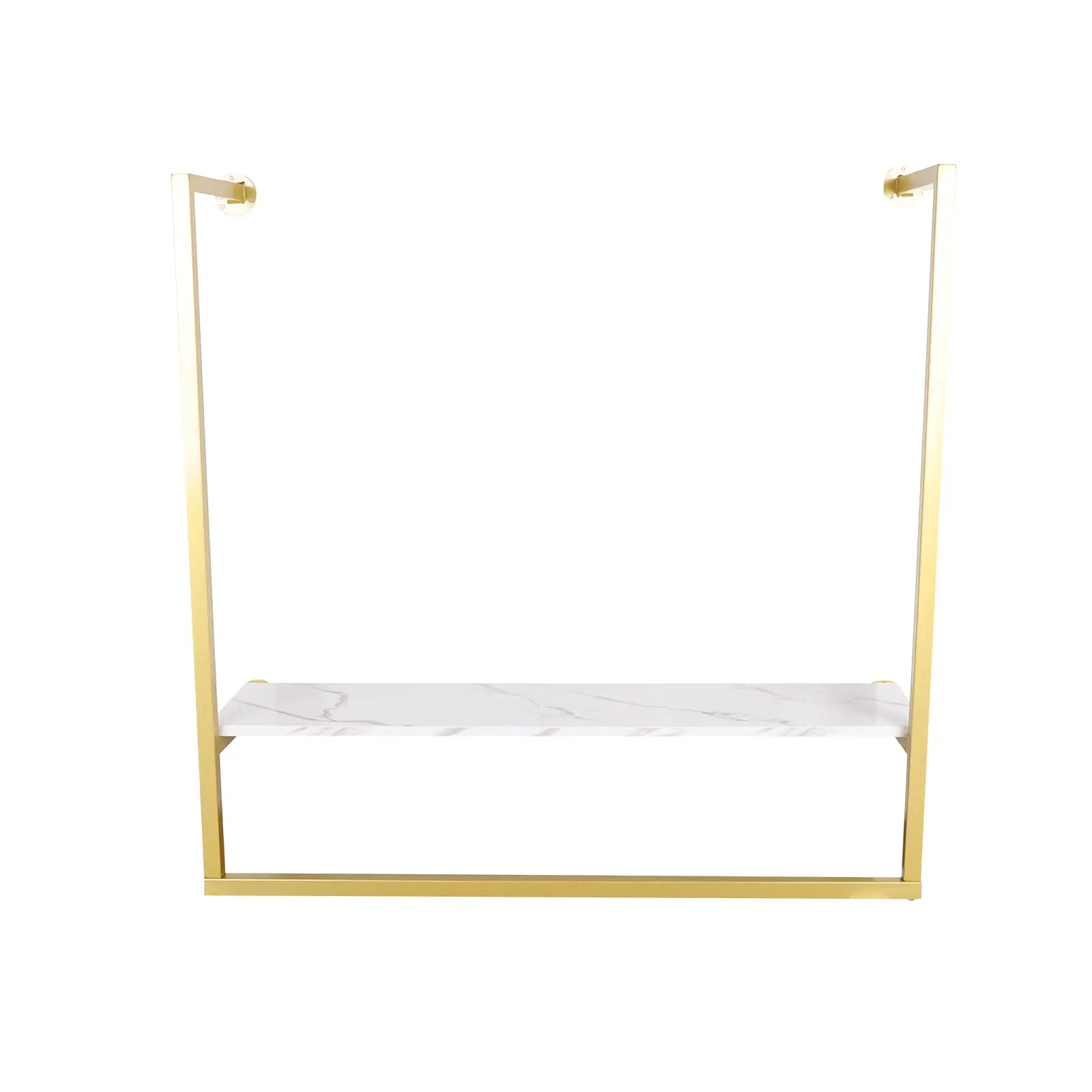 Perchero de pared, tienda de ropa sencilla y moderna, soporte de exhibición de Metal pesado, barra para ropa, perchero, Towe colgante para baño