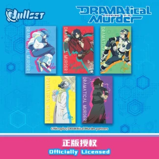 En Stock genuino Nullset Dramatic Murder Dmmd papel de Color Anime circundante Aoba Cardinals Noyz Kuliak tarjetas de moda regalos de seguidor