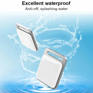 Minirrastreador GPS inalámbrico, dispositivo con alarma antipérdida, buscador de cartera, bolsa para niños, aplicación, registro GPS, Etiqueta inteligente para iPhone/Android