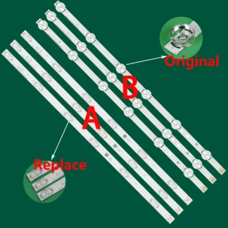 Tira de LED para iluminación trasera 6 lámparas para TV de 32 "LC320DUE-FGA3 6916L-1974A 6916L-1981A DRT 3,0 32 pulgadas 32LF560V 32LF562V 32LF564V 32LF650V