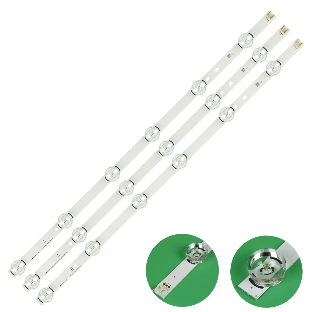 Barra de tira de retroiluminación LED para INNOTEK DRT 3,0 32LF592U 32LF561U NC320DXN VSPB1 EAV 62334002 EAV 62334001 32LB582V 32LF565B 32LB561T