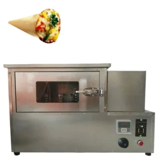 Cono giratorio para uso doméstico, horno de Pizza con forma de cono, máquina de moldeo de Pizza, cono de máquina de aperitivos de acero inoxidable