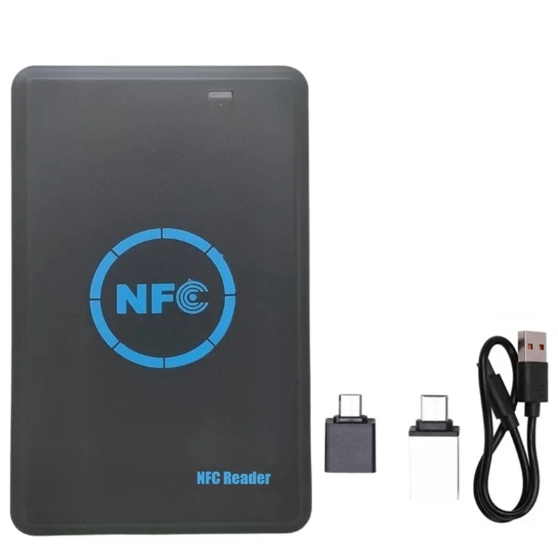 B29C-RFID duplicador de Chip inteligente 5 frecuencias + 3X llavero CUID lector NFC fotocopiadora IC/ID 13,56 M 125K/HID 125K Token Writer Clone