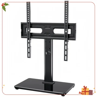 Soporte para TV de mesa giratorio universal para televisores de 32" a 60", capacidad para hasta 88 libras
