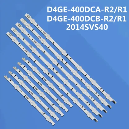 Tira de LED para iluminación trasera para UE40H5570 UE40H5505 UN40H5500AG UN40H5500 D4GE-400DCA-R1 D4GE-400DCB-R1 R2 2014SVS40 CY-GH040HGLV2HC