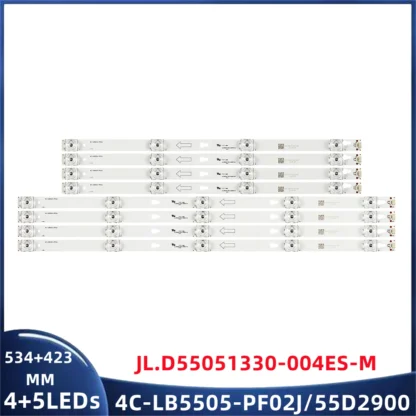 Tiras LED para U55C7006X1 55S401 55S403 55UC6306 U55P6006 GIC55LB125 GIC55LB124_LED3030F2.1D D55A810 55UC6316/6406 55UC6326