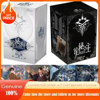 KAYOU-tarjeta auténtica del Señor de los misterios, tarjetas de blasfonía, Klein Moretti Alger Wilson BR, tarjetas de colección de personajes de Anime raros, Juguetes