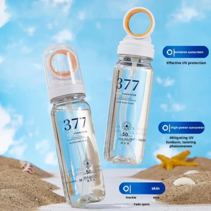 1/3/5 Uds Spray de protección solar SPF50 + antienvejecimiento antiarrugas hidratante blanqueamiento protector solar Spray Facial cuerpo cuello cuidado de la piel Spray