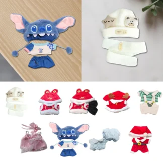 Armario de muñecas para niños, set de regalo para 6,69 pulgadas y 7,87 pulgadas