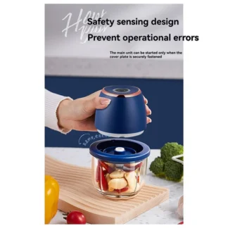 WHYY-triturador de ajo eléctrico, picadora de ajo, pulverizador de ajo, licuadora doméstica, picadora de ajo