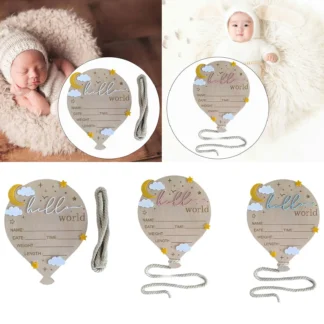 Señal de anuncio para recién nacido, recuerdo, suministro para fiesta de cumpleaños, señal de bienvenida para bebé