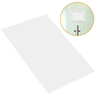 Placas blancas de sublimación, 6 uds., 10x15cm, placas blancas perladas para impresión DIY, señales de hoja en blanco de sublimación, marco de fotos de Metal en blanco