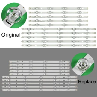 Barra de tira de LED de matriz de retroiluminación, 50LF5610, 50LF652V, 50LB620V, 50LB630V, 50LB585V, 50LF561V, 50LB5800, LC500DUH, FG, NC500DUN-VXBP2, 50LF580V