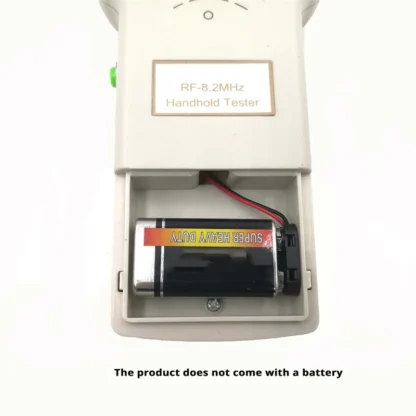 【B89E】Detector de mano RF antirrobo EAS 8,2 MHZ blanco para probar etiquetas de seguridad duras en color