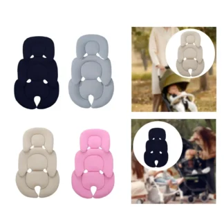 Cojín para cochecito de bebé, asiento cómodo y acogedor, asiento tipo cesta para cochecito