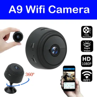 Mini cámara Wifi A9 monitoreo inalámbrico protección de seguridad Monitor remoto videocámaras videovigilancia cámara IP inteligente para el hogar