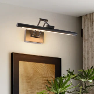 Luz de imagen de latón, lámpara de pared de salón de latón, luz de espejo de baño, lámpara de pared de espejo de cobre, luz de tocador de baño de latón