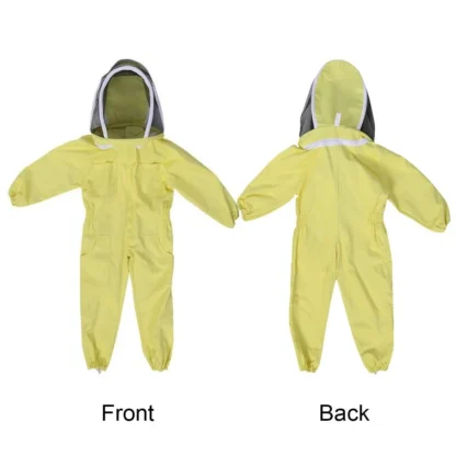 Traje de apicultura para niños, traje transpirable para niños, práctica de apicultura, ropa de apicultura para niños, equipo de traje de abeja