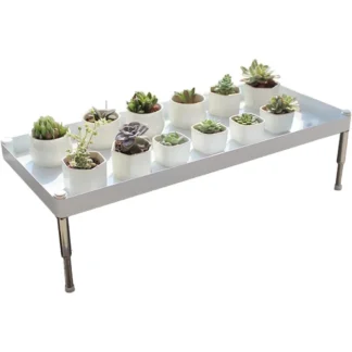 Placa extensora de alféizar de ventana, estantes para plantas de ventana de acero al carbono, Base resistente antioxidante para cocina, oficina, baño, planta de ventana