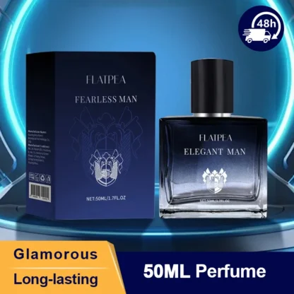 50ML perfume hombre Colonia clásica para hombre Natural Woody fecha fragancia Azure Fougere fragancia duradera Spray corporal para hombre