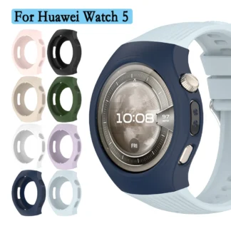 Funda para Huawei Watch 5 funda protectora de silicona suave para Huawei Watch 5 42/46mm carcasa de marco duradera de alta calidad