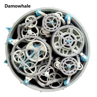 DIY impresión 3d PETG mesa tourbillon reloj modelo juguete acabado producto mecanismo de reloj juguetes educativos científicos