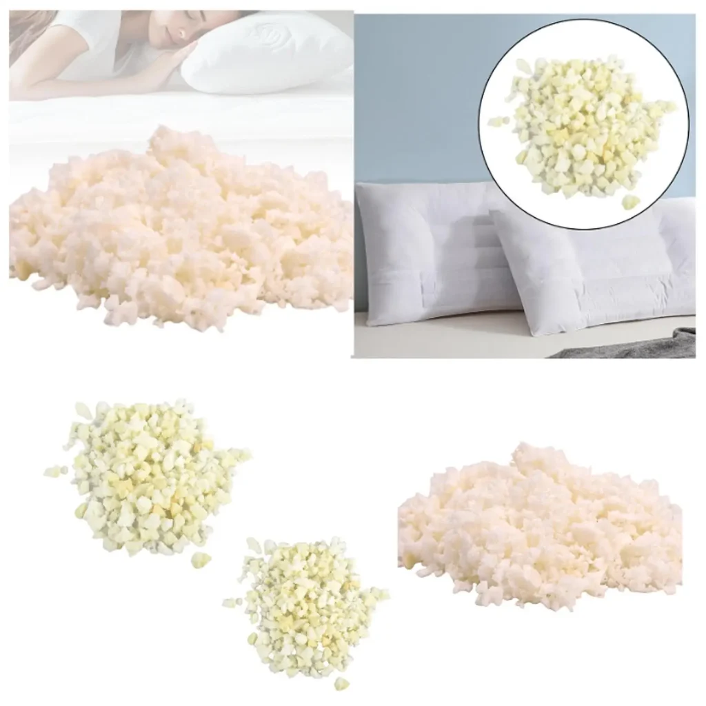 El relleno premium de la espuma de la memoria de la recambio de la espuma viscoelástica de 2.3kg reemplaza la comodidad de la ropa de cama