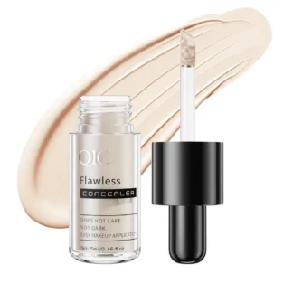 Corrector líquido de 5 colores, base líquida hidratante de larga duración, cobertura completa, corrector de tatuaje ligero de secado rápido