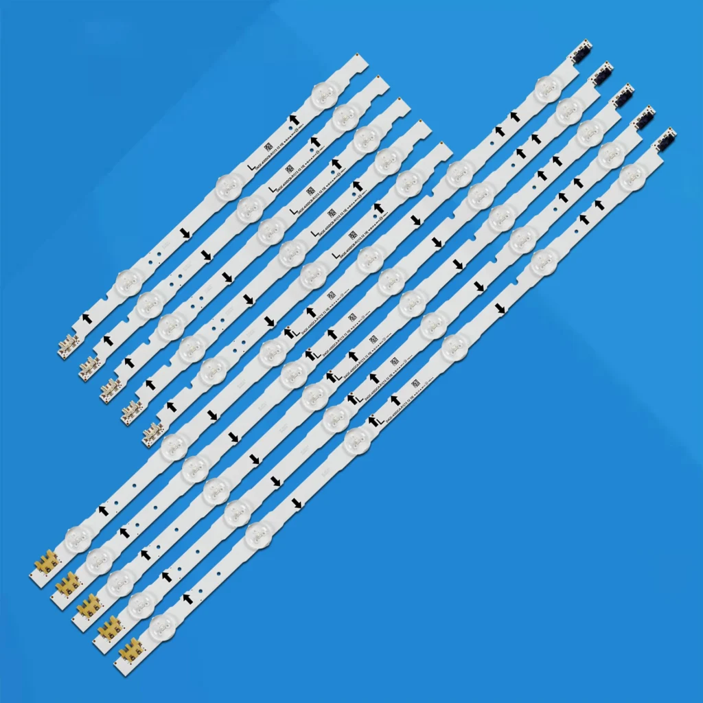 Barra de tira de luces LED, accesorio para UE40J6200AU, UE40J6200AK, LH40DBEPLIGC, UE40J6200AW, UE40H5000AK, UE40H5000AW, UE40H5000AS, UE40J5100, UE40J6330, 10